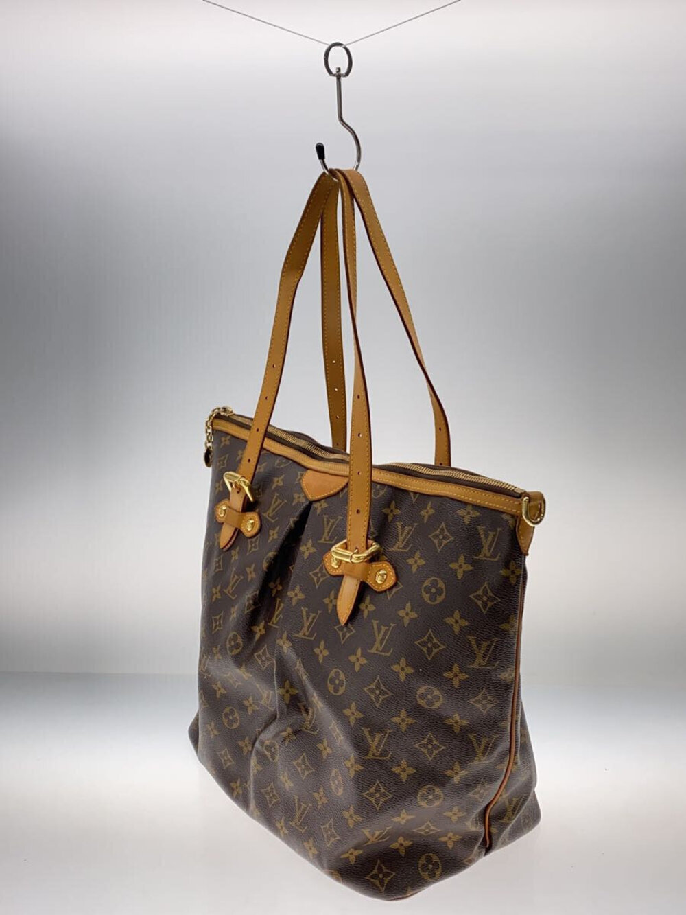 Louis Vuitton Canvas Monogram Brown Palermo Brown